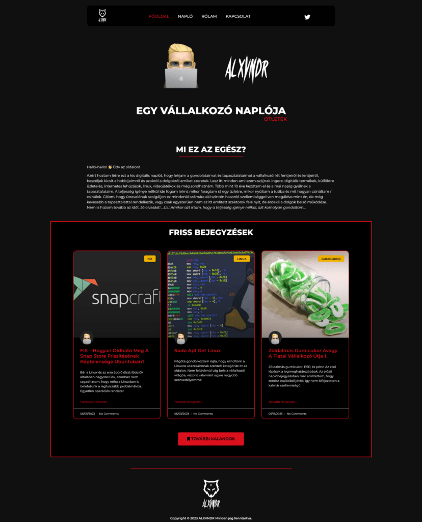 1 Home Page