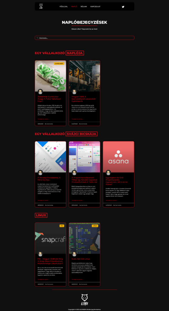 2 Posts Page