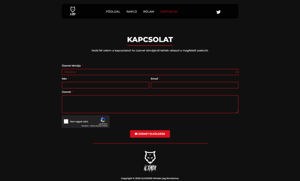 6 Contact Page