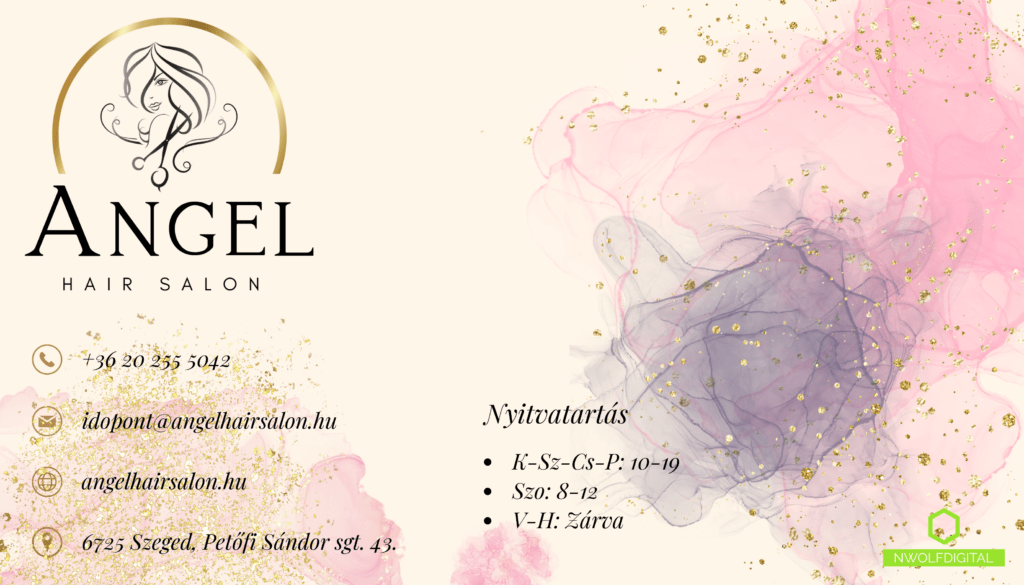 Angel Hair Namecard Front